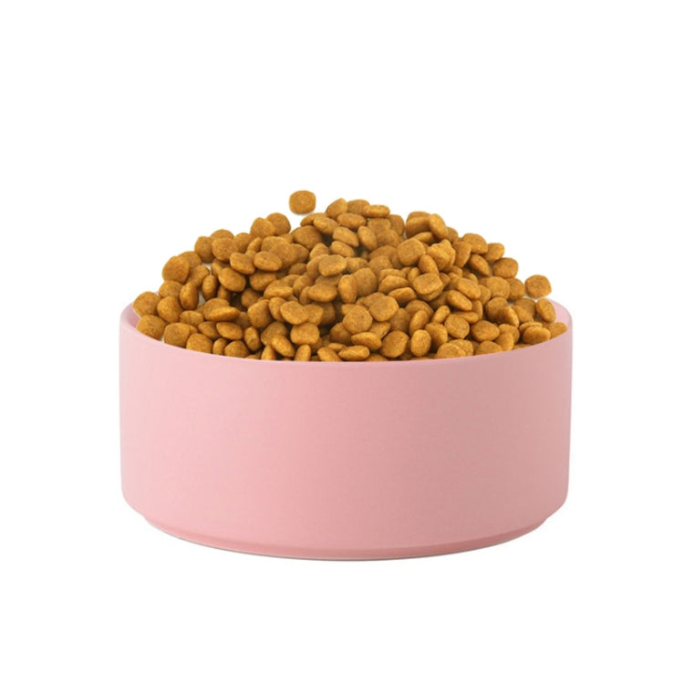 Ciotola per gatti Ciotola per cani Ciotola in ceramica per animali domestici, 13cm/400ml Single Bowl, 13cm/400ml Single Bowl With Wooden Stand, 13cm/400ml Double Bowl With Wooden Stand, 15.5cm/850ml Single Bowl, 15.5cm/850ml Single Bowl With Wooden Sta...