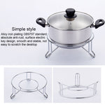 Ripiano per cucina con tappetino per pentola a vapore Wok, Kitchen Shelf