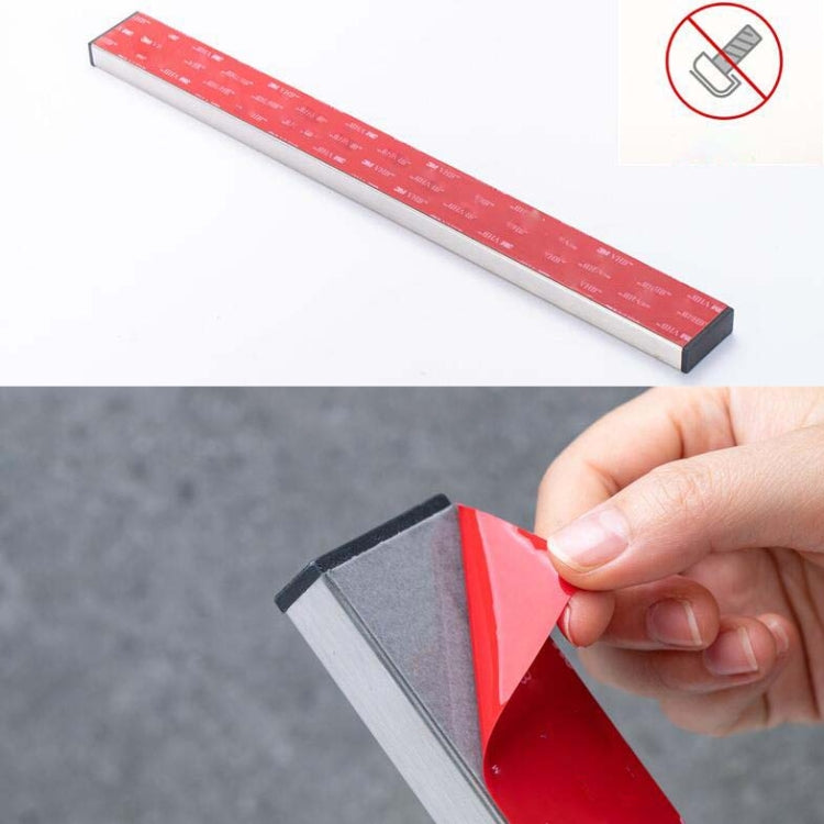 Portacoltelli da cucina in acciaio inossidabile Portacoltelli magnetico con aspirazione, 30cm Red Gum, 30cm Free Nail Glue, 40cm Red Gum, 40cm Free Nail Glue, 50cm Red Gum, 50cm Free Nail Glue