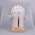 Cappello di Halloween Hellraiser Spaventoso Pinhead Maschere Smorfia Mostro Cosplay per adulti, Scary Pinhead Mask