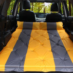 Letto gonfiabile automatico per auto SUV, letto gonfiabile per auto, materasso ad aria per esterni, letto per auto, fonti automatiche, letto da viaggio, Orange, Blue