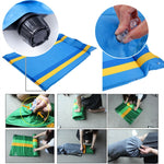 Letto gonfiabile automatico per auto SUV, letto gonfiabile per auto, materasso ad aria per esterni, letto per auto, fonti automatiche, letto da viaggio, Orange, Blue
