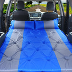 Letto gonfiabile automatico per auto SUV, letto gonfiabile per auto, materasso ad aria per esterni, letto per auto, fonti automatiche, letto da viaggio, Orange, Blue