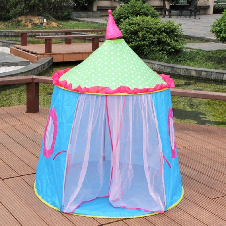 Tenda da gioco pieghevole Yurt della casa dei giocattoli per bambini, 120x110x110cm Blue, 120x110x110cm Pink