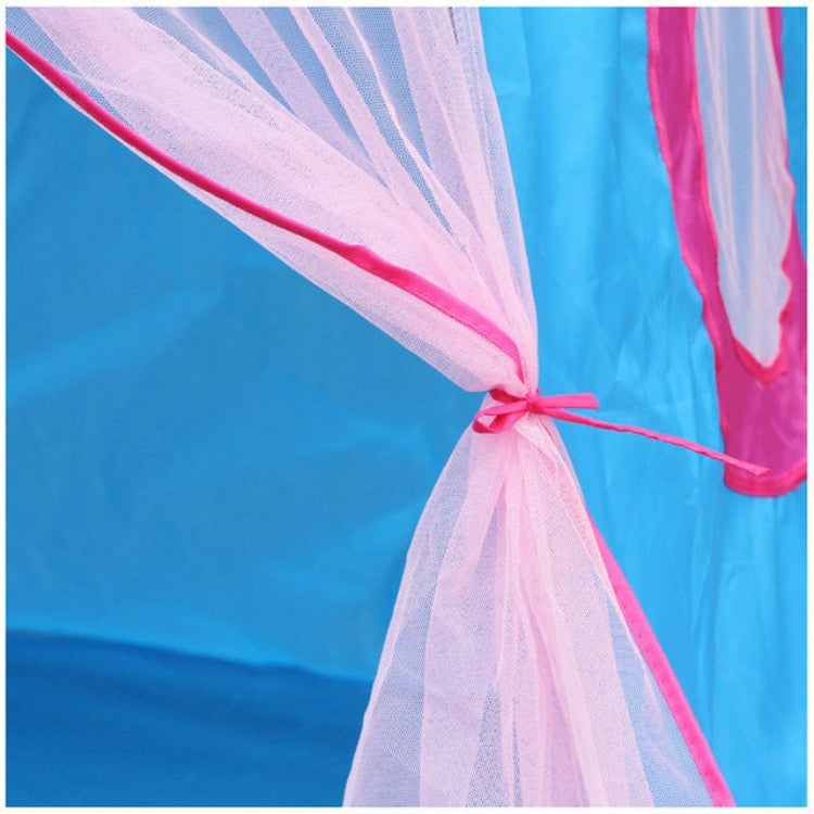 Tenda da gioco pieghevole Yurt della casa dei giocattoli per bambini, 120x110x110cm Blue, 120x110x110cm Pink