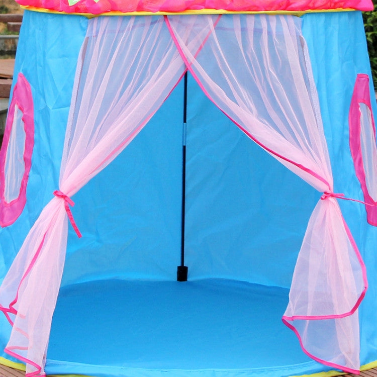 Tenda da gioco pieghevole Yurt della casa dei giocattoli per bambini, 120x110x110cm Blue, 120x110x110cm Pink
