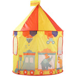 Tenda da gioco pieghevole Yurt della casa dei giocattoli per bambini, 100x100x135cm Circus