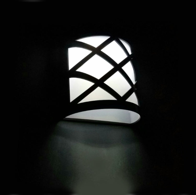 Lampada da parete LED solare impermeabile per esterni