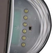 Lampada da parete LED solare impermeabile per esterni
