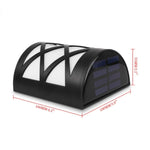 Lampada da parete LED solare impermeabile per esterni