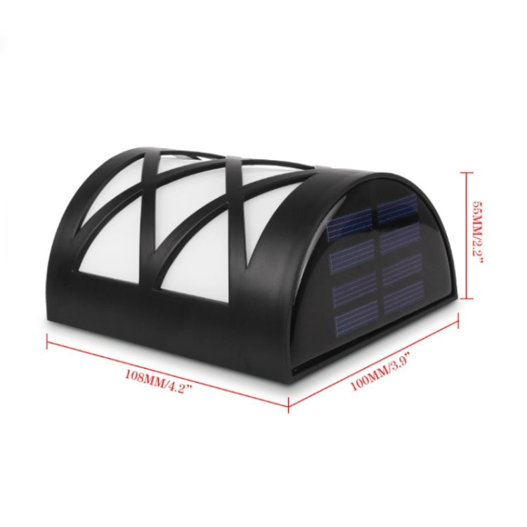 Lampada da parete LED solare impermeabile per esterni