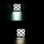 Lampada da parete LED solare impermeabile per esterni