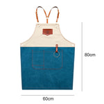 Grembiule in denim da uomo e da donna