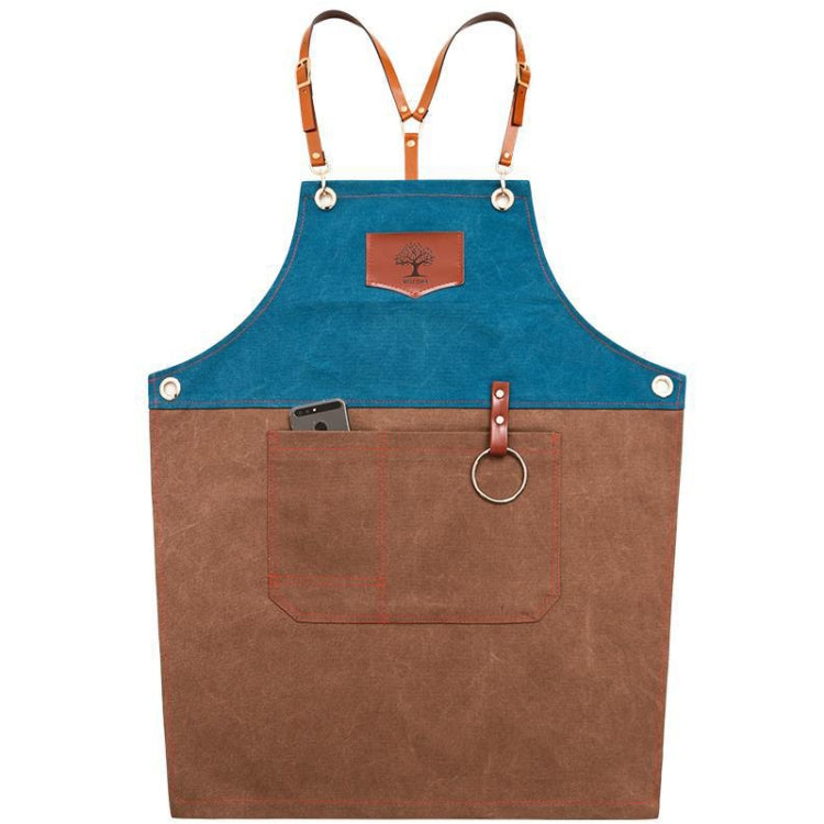 Grembiule in denim da uomo e da donna