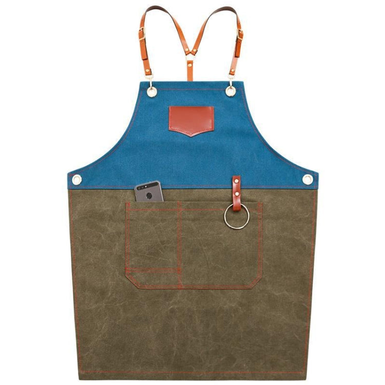 Grembiule in denim da uomo e da donna