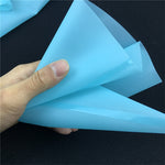 4 ugelli per sac à poche in silicone per glassa, crema, strumenti per decorare torte fai da te, Cream Pastry Bag(Blue), Cream Pastry Bag(White), Cream Pastry Bag(Pink), Cream Pastry Bag(Green)
