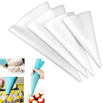 4 ugelli per sac à poche in silicone per glassa, crema, strumenti per decorare torte fai da te, Cream Pastry Bag(Blue), Cream Pastry Bag(White), Cream Pastry Bag(Pink), Cream Pastry Bag(Green)