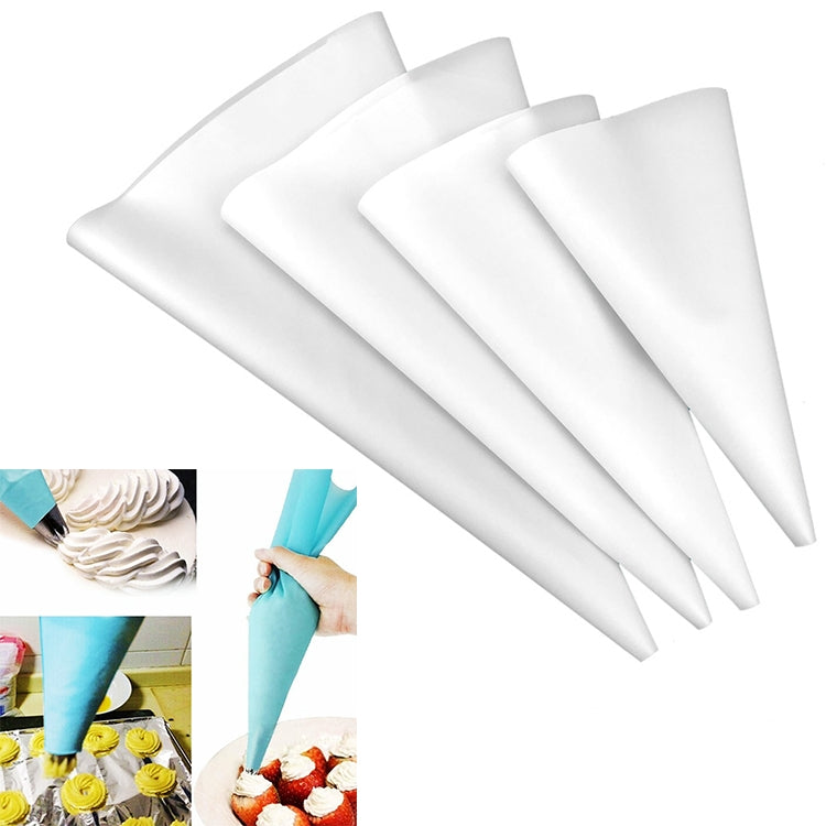 4 ugelli per sac à poche in silicone per glassa, crema, strumenti per decorare torte fai da te, Cream Pastry Bag(Blue), Cream Pastry Bag(White), Cream Pastry Bag(Pink), Cream Pastry Bag(Green)
