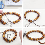 50 m/borsa 0.5mm Cavo elastico rotondo che borda il filo/stringa/corda elasticizzata per la creazione di gioielli con braccialetti della collana