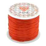 50 m/borsa 0.5mm Cavo elastico rotondo che borda il filo/stringa/corda elasticizzata per la creazione di gioielli con braccialetti della collana
