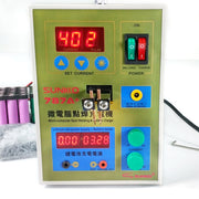 SUKKO Battery Pulse LED Spot Welder + Micro-computer Micro Welding Spot Welder with LED Light + Battery Clamp, 220V EU Plug
