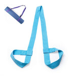 Cinturino per tappetino da yoga in corda di cotone Cinturino multifunzionale, Black, Orange, Deep Purple, Sky Blue, Navy, Dark Gray, Light Gray, Pink, Rose Red, Scarlet, Light Purple, Black and White, Blue and White, Gray and White, Army Green