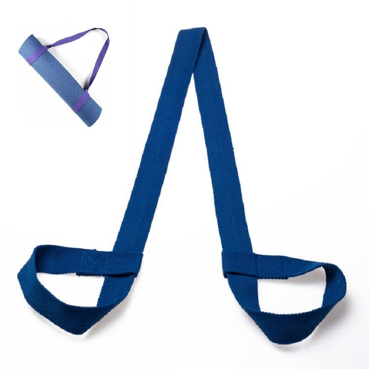 Cinturino per tappetino da yoga in corda di cotone Cinturino multifunzionale, Black, Orange, Deep Purple, Sky Blue, Navy, Dark Gray, Light Gray, Pink, Rose Red, Scarlet, Light Purple, Black and White, Blue and White, Gray and White, Army Green