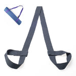 Cinturino per tappetino da yoga in corda di cotone Cinturino multifunzionale, Black, Orange, Deep Purple, Sky Blue, Navy, Dark Gray, Light Gray, Pink, Rose Red, Scarlet, Light Purple, Black and White, Blue and White, Gray and White, Army Green