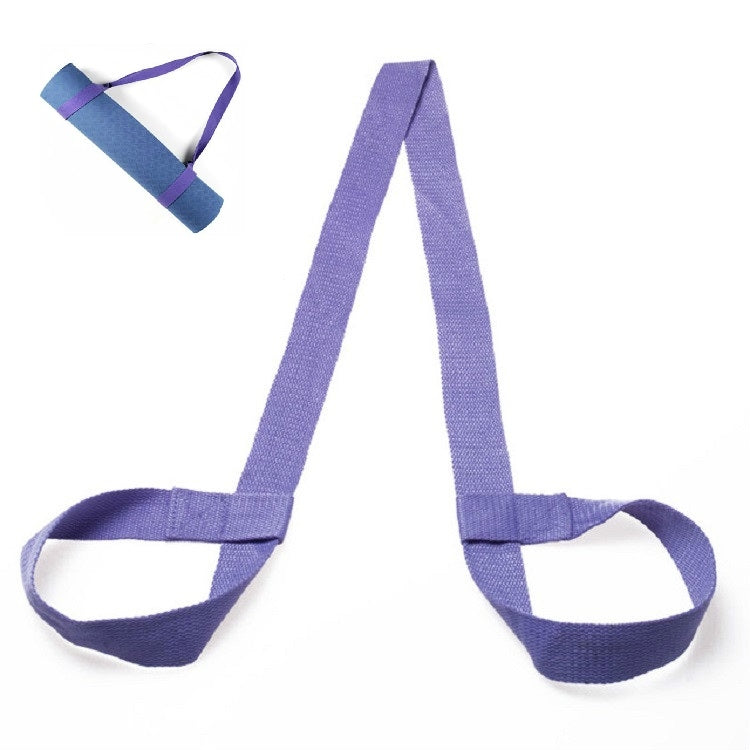 Cinturino per tappetino da yoga in corda di cotone Cinturino multifunzionale, Black, Orange, Deep Purple, Sky Blue, Navy, Dark Gray, Light Gray, Pink, Rose Red, Scarlet, Light Purple, Black and White, Blue and White, Gray and White, Army Green