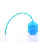 Infusore per tè in silicone rosa, colino per tè a foglie sfuse, filtro per infusore per spezie a base di erbe, strumenti per il tè, consegna casuale a colori, Rose Shape