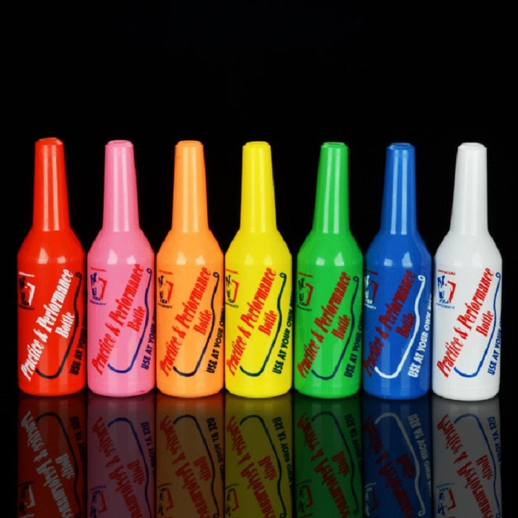 Bottiglia per esercizi in plastica da 2 pezzi per esercitazioni di barman di fantasia