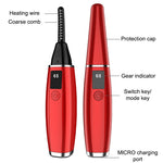 Strumento di bellezza per ricarica piegaciglia elettrico, 380mAh (Red), 380mAh (Black), 380mAh (White)