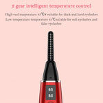 Strumento di bellezza per ricarica piegaciglia elettrico, 380mAh (Red), 380mAh (Black), 380mAh (White)