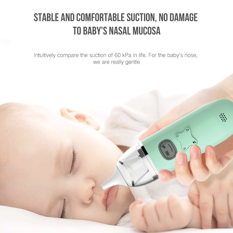 Music Baby Aspiratore Nasale Neonato Pulitore Elettrico per Moccio