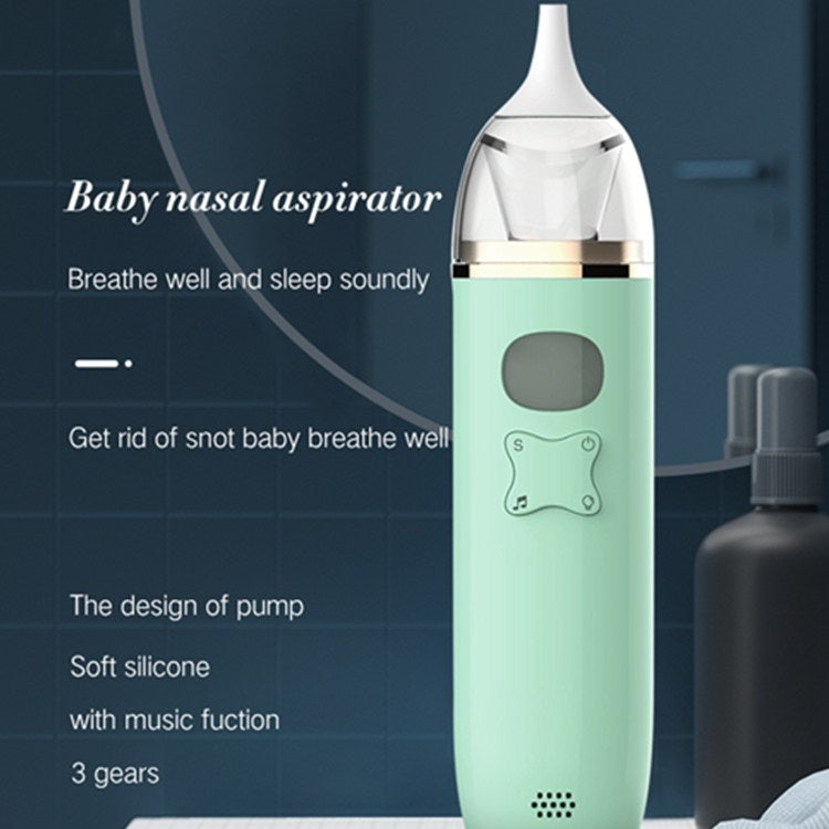 Music Baby Aspiratore Nasale Neonato Pulitore Elettrico per Moccio
