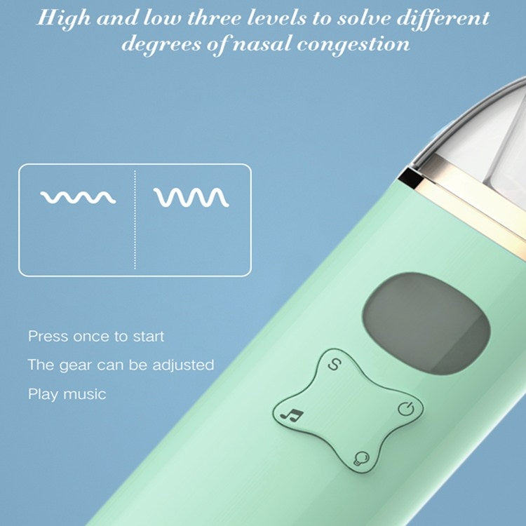 Music Baby Aspiratore Nasale Neonato Pulitore Elettrico per Moccio