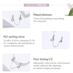 Accessori per bracciale fai da te con catena di sicurezza per gatti in argento S925