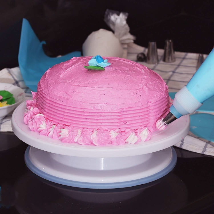Set di piatti girevoli per torta 106 in 1 in acciaio inossidabile per decorare la bocca, strumento per decorare torte, 106 PCS/Set Purple, 106 PCS/Set Blue