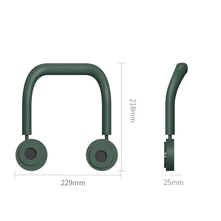 Ventilatore di ricarica USB Mini ventilatore portatile da appendere al collo