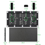 Pannello matrice LED RGB flessibile 96x48 pixel 2,5 mm