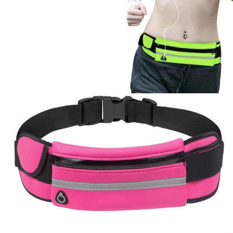 Marsupio con 5 tasche per bollitore per sport all'aria aperta, tasche per cellulare, Rose Red, Sky Blue, Black, Green, Orange