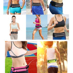 Marsupio con 5 tasche per bollitore per sport all'aria aperta, tasche per cellulare, Rose Red, Sky Blue, Black, Green, Orange