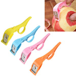 Coltello per sbucciare in acciaio inossidabile per sbucciare frutta da cucina da 10 pezzi, Random Color Delivery