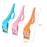 Coltello per sbucciare in acciaio inossidabile per sbucciare frutta da cucina da 10 pezzi, Random Color Delivery