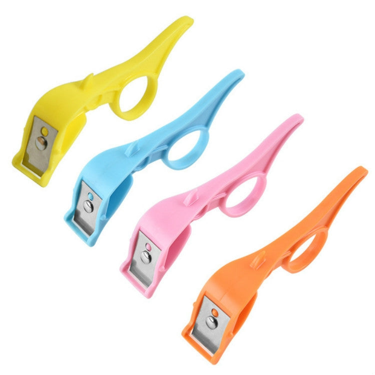 Coltello per sbucciare in acciaio inossidabile per sbucciare frutta da cucina da 10 pezzi, Random Color Delivery