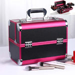 Scatola per trucco professionale Cassetta degli attrezzi per manicure per salone di bellezza, Red, Black, Pink, Magic Red, Coral Powder, Elegant Black, Noble Powder, Silver, Oversized Black, Oversized Pink