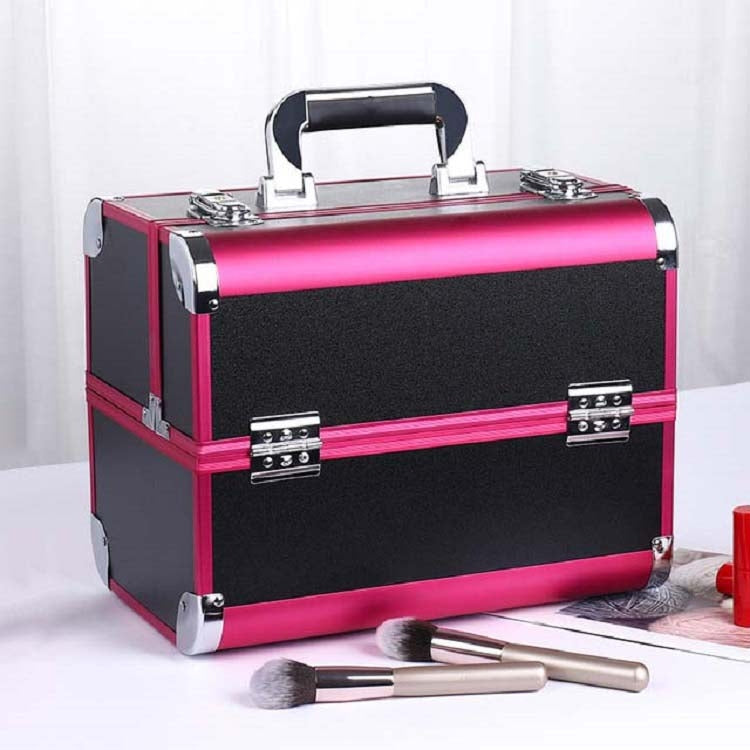 Scatola per trucco professionale Cassetta degli attrezzi per manicure per salone di bellezza, Red, Black, Pink, Magic Red, Coral Powder, Elegant Black, Noble Powder, Silver, Oversized Black, Oversized Pink