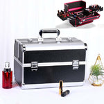 Scatola per trucco professionale Cassetta degli attrezzi per manicure per salone di bellezza, Red, Black, Pink, Magic Red, Coral Powder, Elegant Black, Noble Powder, Silver, Oversized Black, Oversized Pink