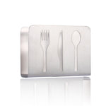 Porta asciugamani di carta Nolder per tovaglioli per hotel da ristorante da 2 pezzi Porta asciugamani quadrato in acciaio inossidabile, Tableware (Sanding), Grilles (Sanding), Grilles (Bright Light), Plant (Sanding), Lovers (Sanding)