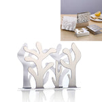 Porta asciugamani di carta Nolder per tovaglioli per hotel da ristorante da 2 pezzi Porta asciugamani quadrato in acciaio inossidabile, Tableware (Sanding), Grilles (Sanding), Grilles (Bright Light), Plant (Sanding), Lovers (Sanding)